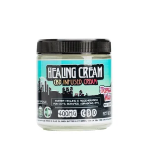 CBD Topical Way - Skin Healing Cream CBD - 2oz.- Hemp CBD Infused - Tea Tree- Egyptian Geranium